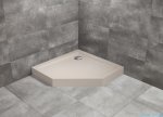 Radaway Doros PT Compact Stone brodzik pięciokątny 100x100 kaszmirowy SDRPT1010-05-84S