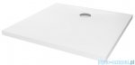 New Trendy Nex brodzik konglomeratowy kwadratowy 80x80x3.5 biały B-0453