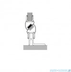 Ronal Annea Zestaw montażowy do wnęki złoto szczotkowane V.ANE.13