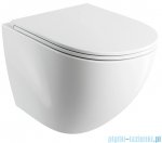 Omnires Ottawa Comfort SILENT POWER™ miska WC wisząca + deska wolnoopadająca biały połysk OTTAWACSPMWBP