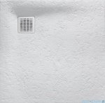 Roca Terran 80x80cm brodzik kwadratowy konglomeratowy perłowy AP10332032001630