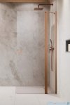 Radaway Nes KDD II Brushed Copper kabina walk-in 100cm prawa szczotkowana miedź szkło przejrzyste 10031100-93-01R