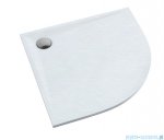 Schedpol Schedline Libra White Stone brodzik półokrągły 80x80x3cm 3SP.L1O-8080/B/ST