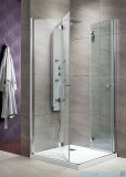 Radaway Eos KDD-B kabina prysznicowa 100x90 szkło intimato + brodzik Doros D + syfon 37353-01-12N