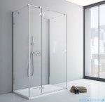 Radaway Fuenta New Kdj+S kabina 100x100x100cm lewa szkło przejrzyste + brodzik Doros C + syfon