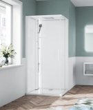 Novellini Glax 1 2.0 kabina standard 90x70 lewa biała G21A9079SMFL-1UU