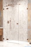 Radaway Essenza Pro Brushed Copper Kdj kabina 120x110cm lewa szczotkowana miedź 10097120-93-01L/10098110-01-01