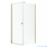 Radaway Nes Kdj I Gold kabina 90x75cm lewa złoty połysk 10022090-09-01L/10039075-01-01
