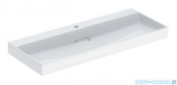 Geberit One CleanDrain Umywalka prostokątna z otworem na baterię 120x48cm KeraTect 505.048.00.1
