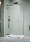 Radaway Essenza Kdj Brushed GunMetal kabina 110x100cm lewa szczotkowany grafit 1385041-92-01L/1384052-01-01
