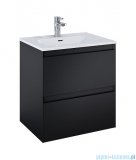 Elita Split szafka podumywalkowa 60x63x46cm czarny mat 168143
