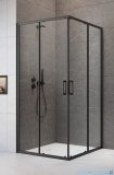 Radaway Premium Pro Black Kdd  kabina 100x90cm czarny mat/szkło przejrzyste 1017100-54-01L/1017090-54-01R