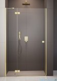 Radaway Essenza 8 Gold Dwj drzwi wnękowe 80cm lewe złoty połysk/szkło przejrzyste 10480512-01-01L/10460237-09-01L