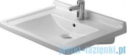 Duravit Starck 3 umywalka z przelewem z półką na baterię 700x545 mm 030970 00 00