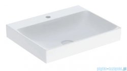 Geberit One Umywalka prostokątna z otworem na baterię 60x48cm KeraTect 505.020.01.1