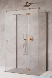 Radaway Essenza Brushed Copper Kdj+S kabina 90x100x90cm prawa szczotkowana miedź 1384050-01-01/1385022-93-01R/1384050-01-01