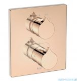 Roca Insignia bateria wannowo-prysznicowa termostatyczna podtynkowa Rose Gold EVERLUX-PVD-A5A0C3ARG0