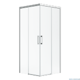 Radaway Idea Kdd Brushed Nickel kabina 80x70cm szczotkowany nikiel 387061-91-01L/387065-91-01R