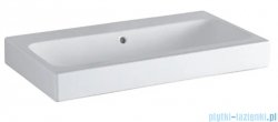 Geberit iCon Umywalka ścienna bez otworu na baterię z przelewem 75 x 48,5 cm KeraTect 124078600
