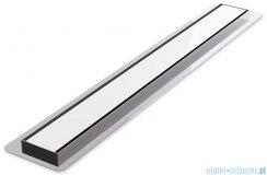 Wiper New Premium White Glass Odpływ liniowy z kołnierzem 110 cm syfon drop 35 poler 500.0381.01.110