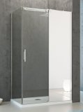 Radaway Espera KDJ Mirror kabina prysznicowa 140x100 prawa szkło przejrzyste 380695-01R/380234-71R/380140-01L