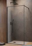 Radaway Modo F II Brushed GunMetal kabina Walk-in 150x2010cm Szczotkowany Grafit szkło przejrzyste 10409154-92-01