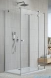Radaway Essenza Brushed Nickel Kdj+S kabina 75x80x75cm prawa szczotkowany nikiel 1384049-01-01/1385021-91-01R/1384049-01-01