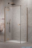 Radaway Essenza 8 Brushed Copper Kdj kabina 110x80cm lewa szczotkowana miedź 10480712-01-01L/10470337-93-01L/10113080-01-01