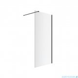 Excellent Vidoq Walk-in ścianka prysznicowa prosta 80x200 cm, czarny mat KAEX.1506.K.800.BL