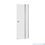 Roca Capital drzwi prysznicowe ze ścianką stałą 90x195cm przejrzyste AM4609012M