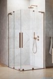 Radaway Furo SL Brushed Copper KDD kabina 120x110cm szczotkowana miedź 10305120-93-01L/10305110-93-01R
