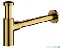 Omnires syfon umywalkowy ozdobny złoto szczotkowane A186GLB