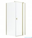 Radaway Nes Kdj II Gold kabina 80x75cm prawa złoty połysk 10032080-09-01R/10039075-01-01