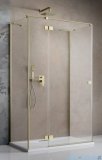 Radaway Essenza Brushed Gold Kdj+S kabina 70x110x70cm lewa szczotkowane złoto 1384048-01-01/1385023-99-01L/1384048-01-01