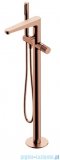 Omnires Contour bateria wannowa wolnostojąca miedź szczotkowana CT8033CPB