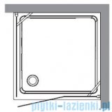 Kerasan Kabina kwadratowa lewa, szkło piaskowane profile brązowy 100x100 Retro 9150S3