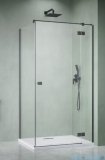 Radaway Essenza 8 Brushed GunMetal Kdj kabina 100x90cm prawa szczotkowany grafit 10480612-01-01R/10470337-92-01R/10113090-01-01