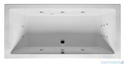 Riho Lusso wanna prostokąta 200x90cm z hydromasażem FLOW lewa B016007005