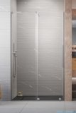 Radaway Furo SL Brushed Nickel DWJ drzwi prysznicowe 100cm lewe szczotkowany nikiel 10307522-91-01L/10110480-01-01
