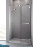 Radaway Carena DWJ Drzwi prysznicowe 100 prawe szkło brązowe + brodzik Delos C 34322-01-08NR
