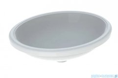 Geberit VariForm Umywalka owalna bez przelewu 56x46cm szkliwiony spód KeraTect 500.755.00.2