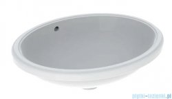 Geberit VariForm Umywalka z przelewem 56x46cm szkliwiony spód 500.753.01.2