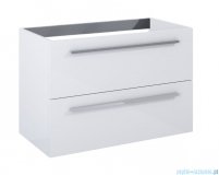 Roca Kwadro szafka 80x38x53 cm biały połysk A857970806