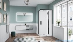 Novellini Glax 1 2.0 kabina standard 90x90 czarna G21A90MFL-1HH