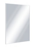 Excellent Kuadro lustro wiszące w ramie biały mat 80x60 cm DOEX.KU080.060.WH