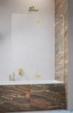 Radaway Essenza Brushed Copper PND II parawan nawannowy 100cm prawy szczotkowana miedź/przejrzyste 110002100-93-01R