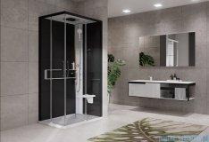 Novellini Glax 2 2.0 kabina z hydromasażem hydro plus 100x100 biała G22A100T1L-1UH