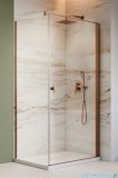 Radaway Nes Kdj I Brushed Copper kabina 80x80cm prawa szczotkowana miedź 10022080-93-01R/10039080-01-01