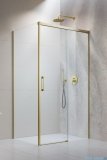 Radaway Idea Kdj Brushed Gold kabina 100x110cm prawa szczotkowane złoto 387040-99-01R/387053-99-01L