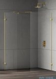 New Trendy Eventa Gold Shine kabina walk-in 130x80x200 cm przejrzyste EXK-4871